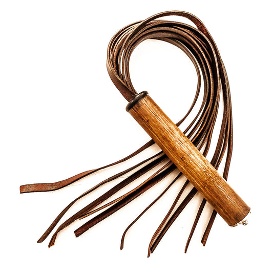 Vero Cuoio/Espresso. 61cm/24" Lederflogger
