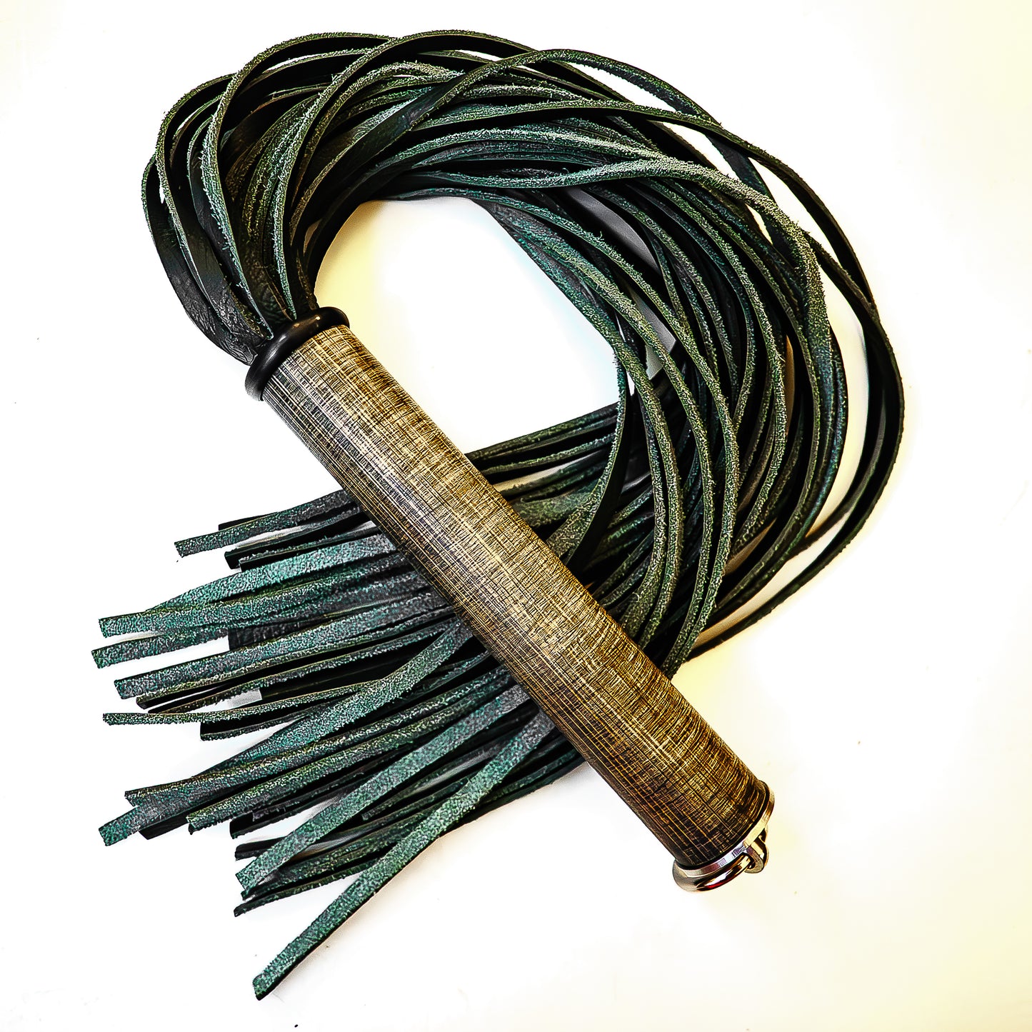 No.1 / Tannengrün. 61cm/24" Lederflogger
