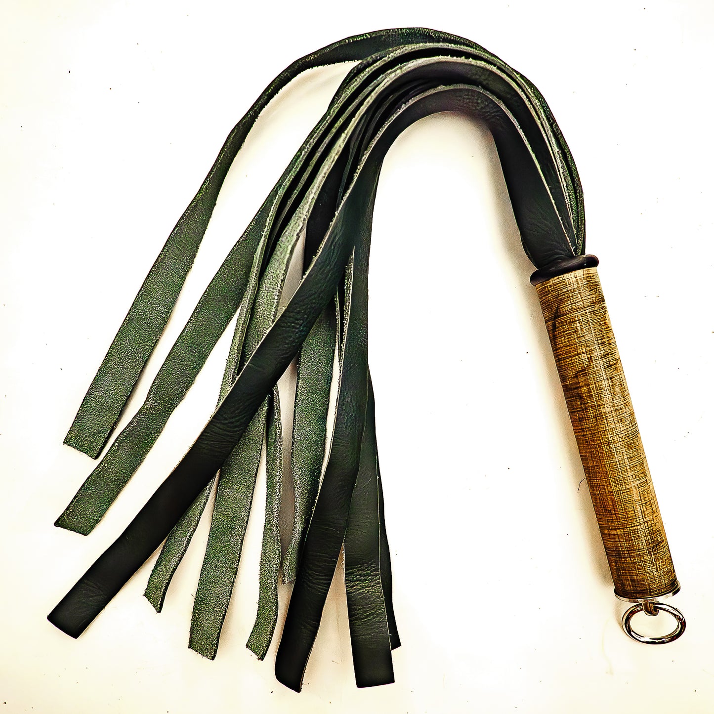 No.2 / Tannengrün. 61cm/24" Lederflogger
