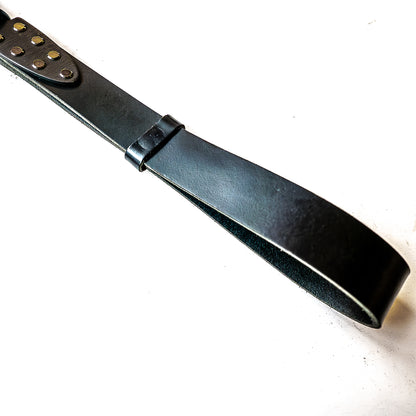 Papas Gürtel (#1). Schlaufenpeitsche aus einem echten Gürtel 56cm/22"