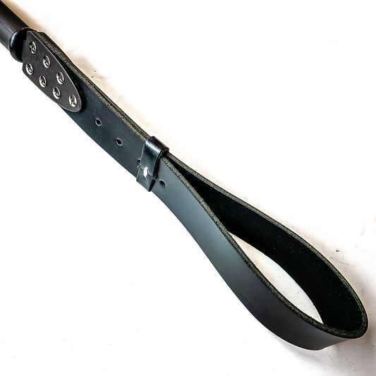 Papas Gürtel (#1). Schlaufenpeitsche aus einem echten Gürtel 56cm/22"