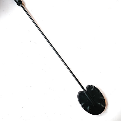 Lotus. 59cm/23" asiatische Carbon-Gerte mit Lotusmotiv.