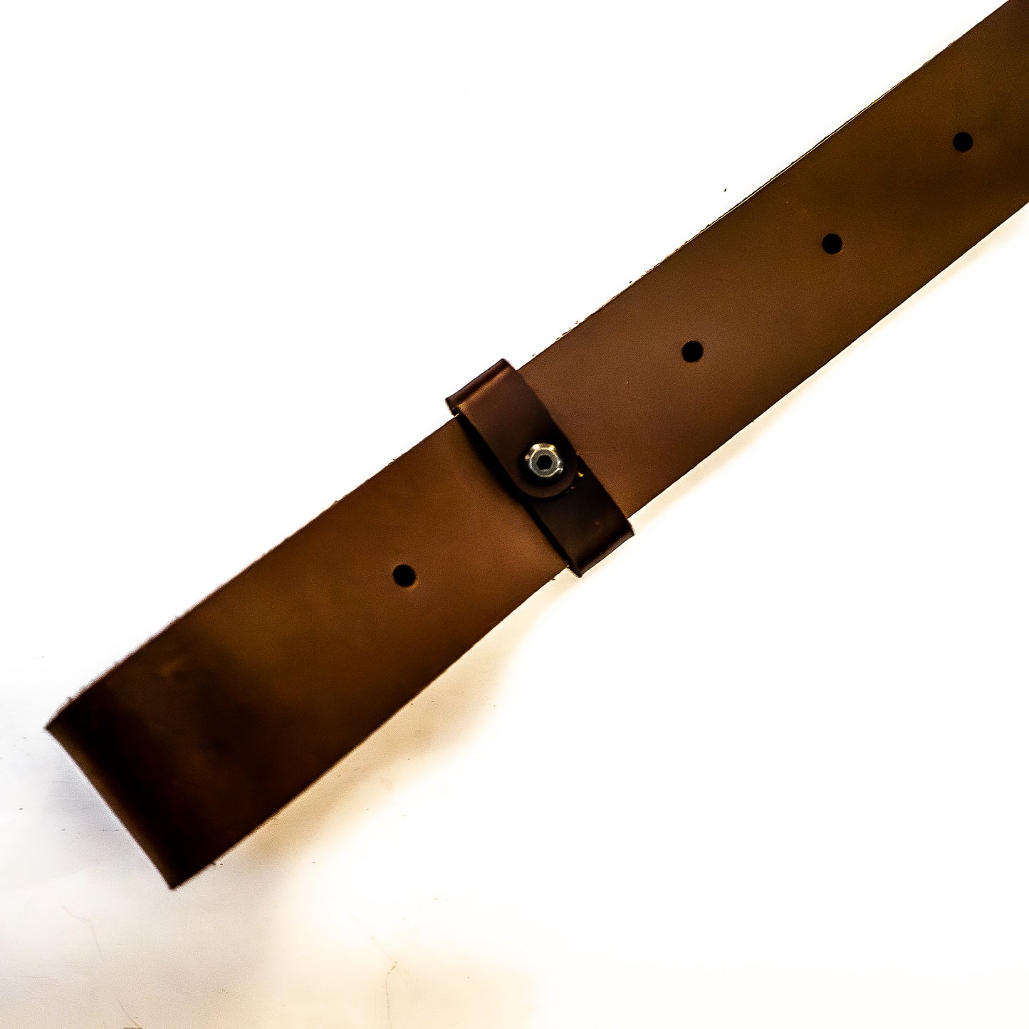 Vaters Gürtel / Braun. Schlaufenpeitsche aus einem echten Gürtel 56cm/22"