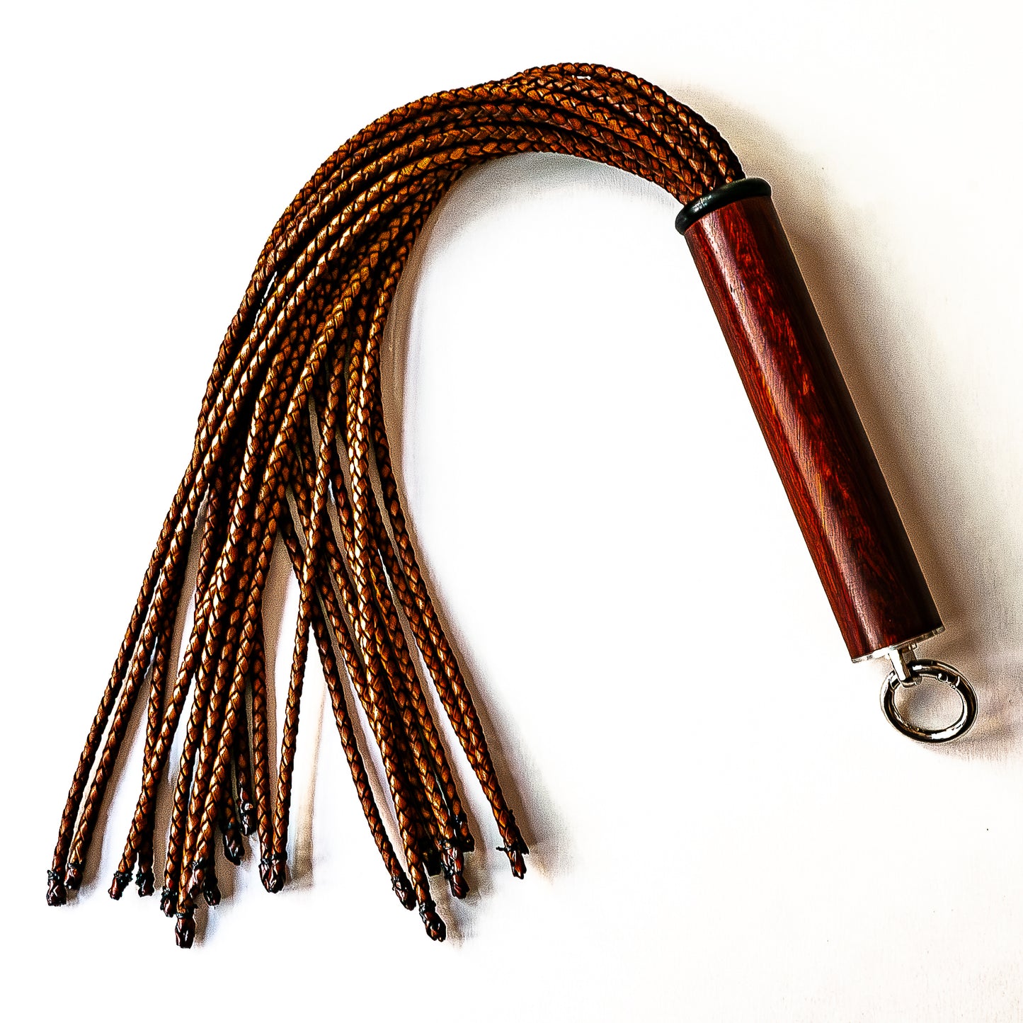 Mini/Brunello. 43cm/17" Flogger mit 20 Strängen