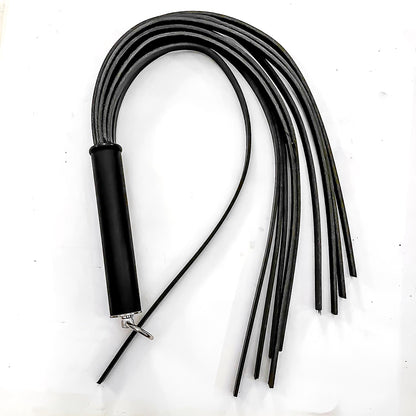 Buffalo Gals/Hard&Heavy/Black (76cm/30") Peitsche aus hartem Büffelleder. BDSM